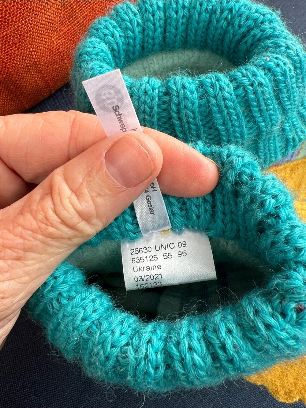 Garnet Hill cozy turquoise